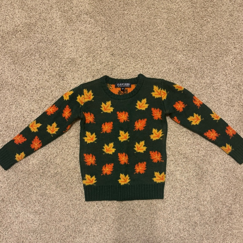 Kiel James Patrick Kids Leaves Sweater
